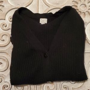 Rockin' Ribbed Sweater Basic Black, Size Medium